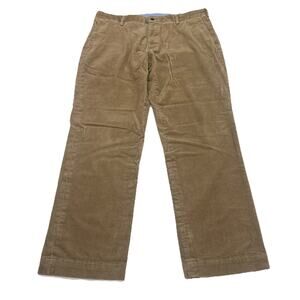 Polo Ralph Lauren Corduroy Pants 36x32 ** Brown Men's Classic Fit Chino Preppy
